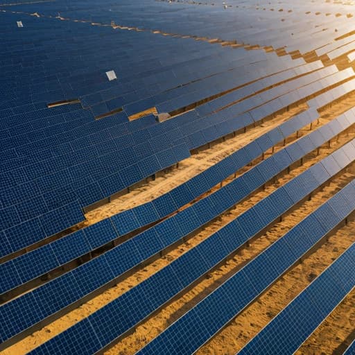 Large solar photovoltaic installation