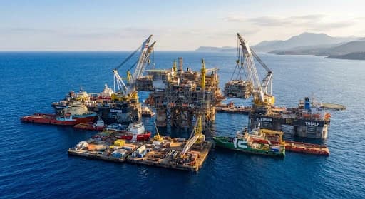 West Nile Delta Rig Move