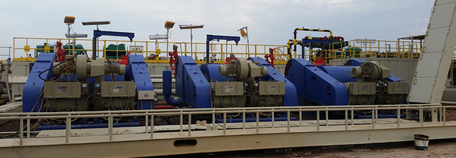 Industrial facility representing water production operations